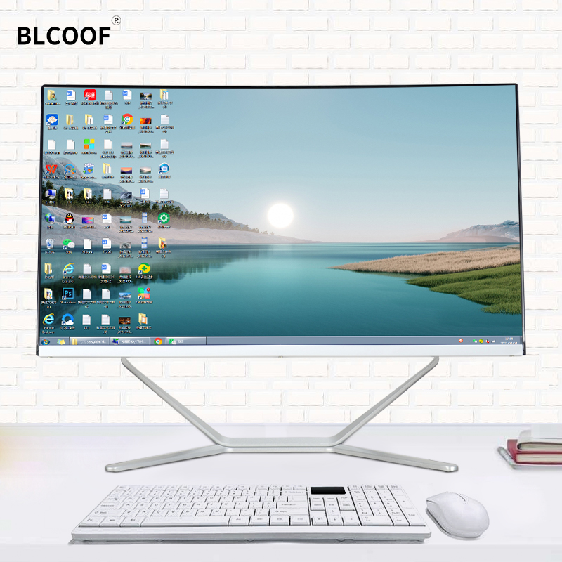 Pc Gaming Core I7 - كمبيوتر pods بشاشة منحنية ، كمبيوتر