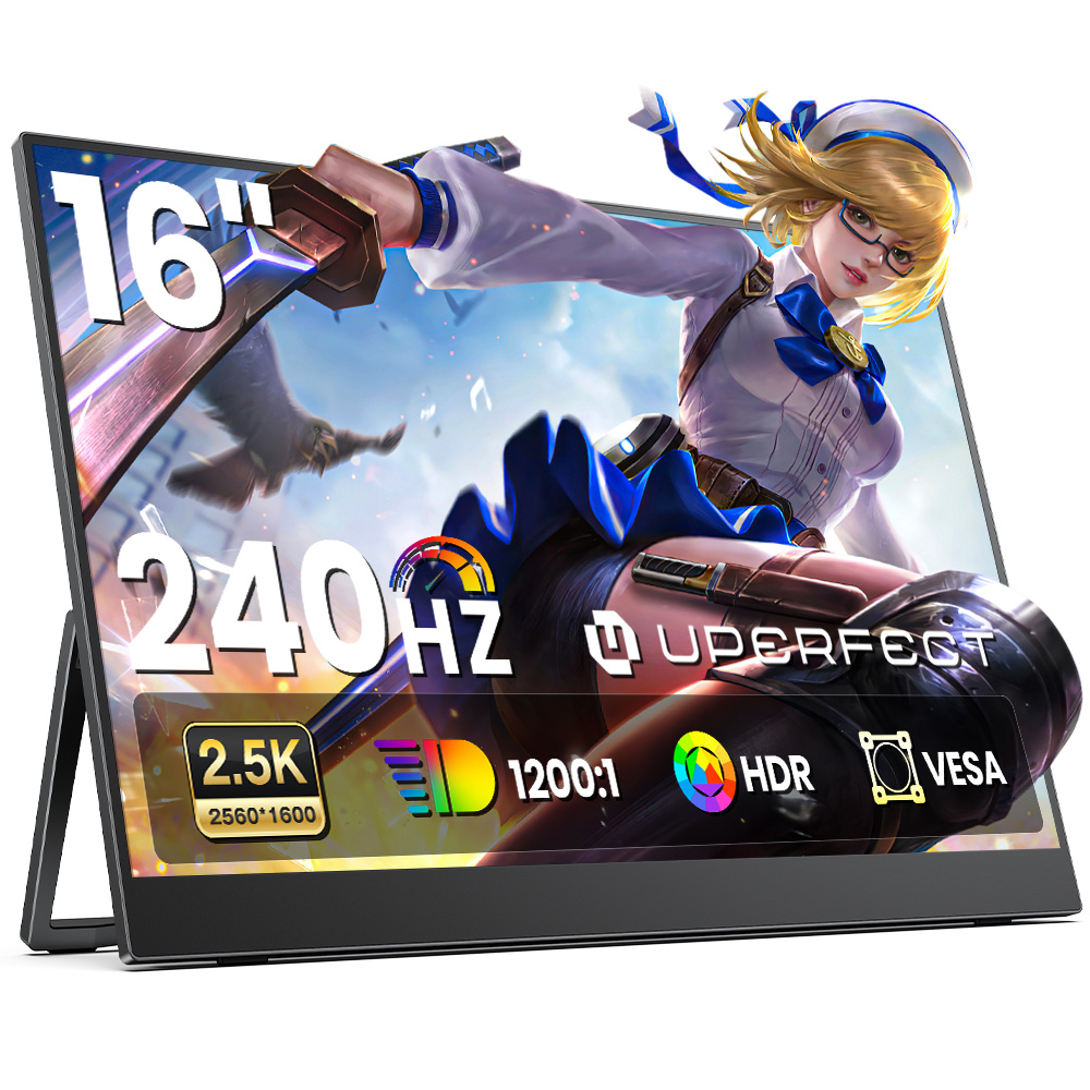 Pc Gaming Y Monitor - شاشة محمولة UPERFECT مقاس 16 بوصة