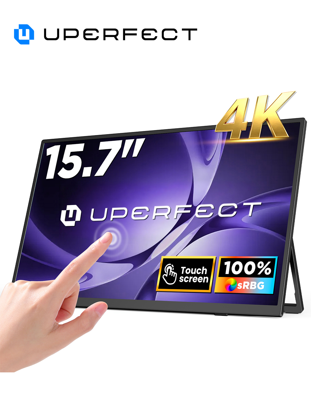 Pc Gaming Y Monitor - شاشة محمولة UPERFECT 4K UHD مقاس