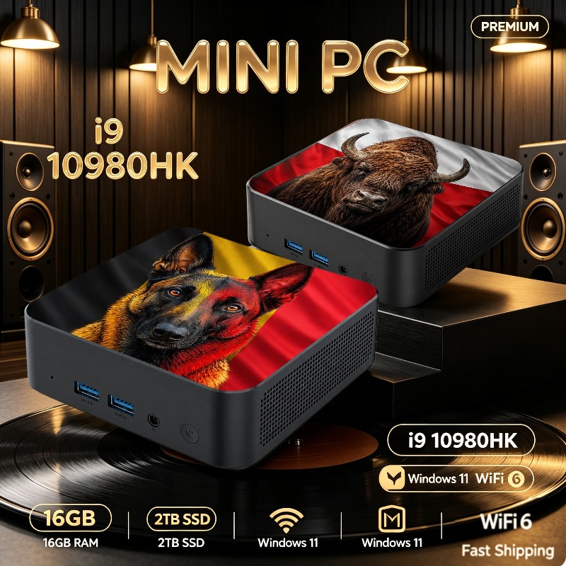 Pc Gaming Gaming - كمبيوتر ألعاب مكتبي صغير بمعالج Intel