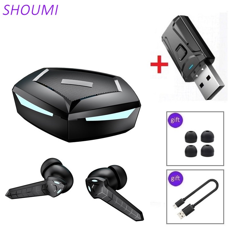 Pc Gaming Y Monitor - Shoumi TWS سماعات أذن للألعاب الكمون
