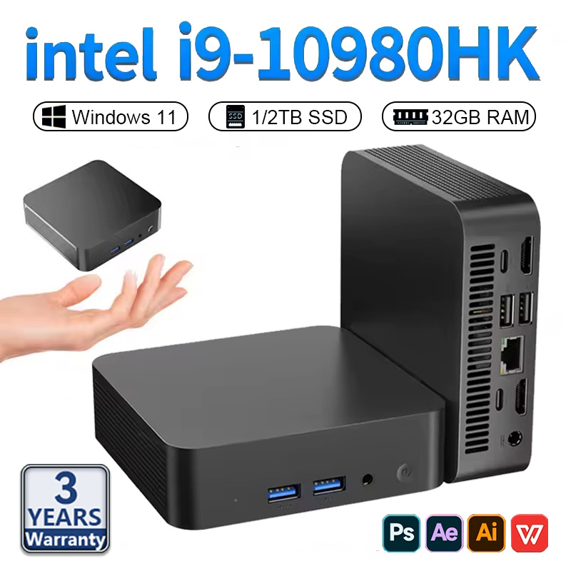Pc Gaming Ram 32Gb - جهاز كمبيوتر صغير يعمل بنظام ويندوز