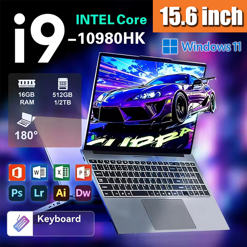 Pc Gaming Gaming - كمبيوتر محمول قوي مقاس 15.6 بوصة