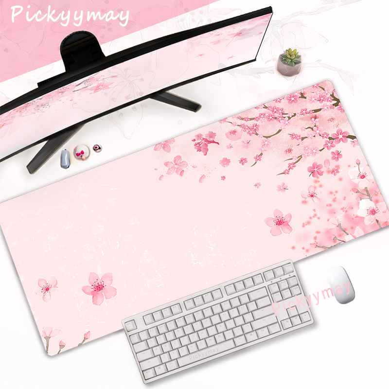 Pc Gaming Pink - CIFBUY لوحة ماوس للألعاب بتصميم زهر