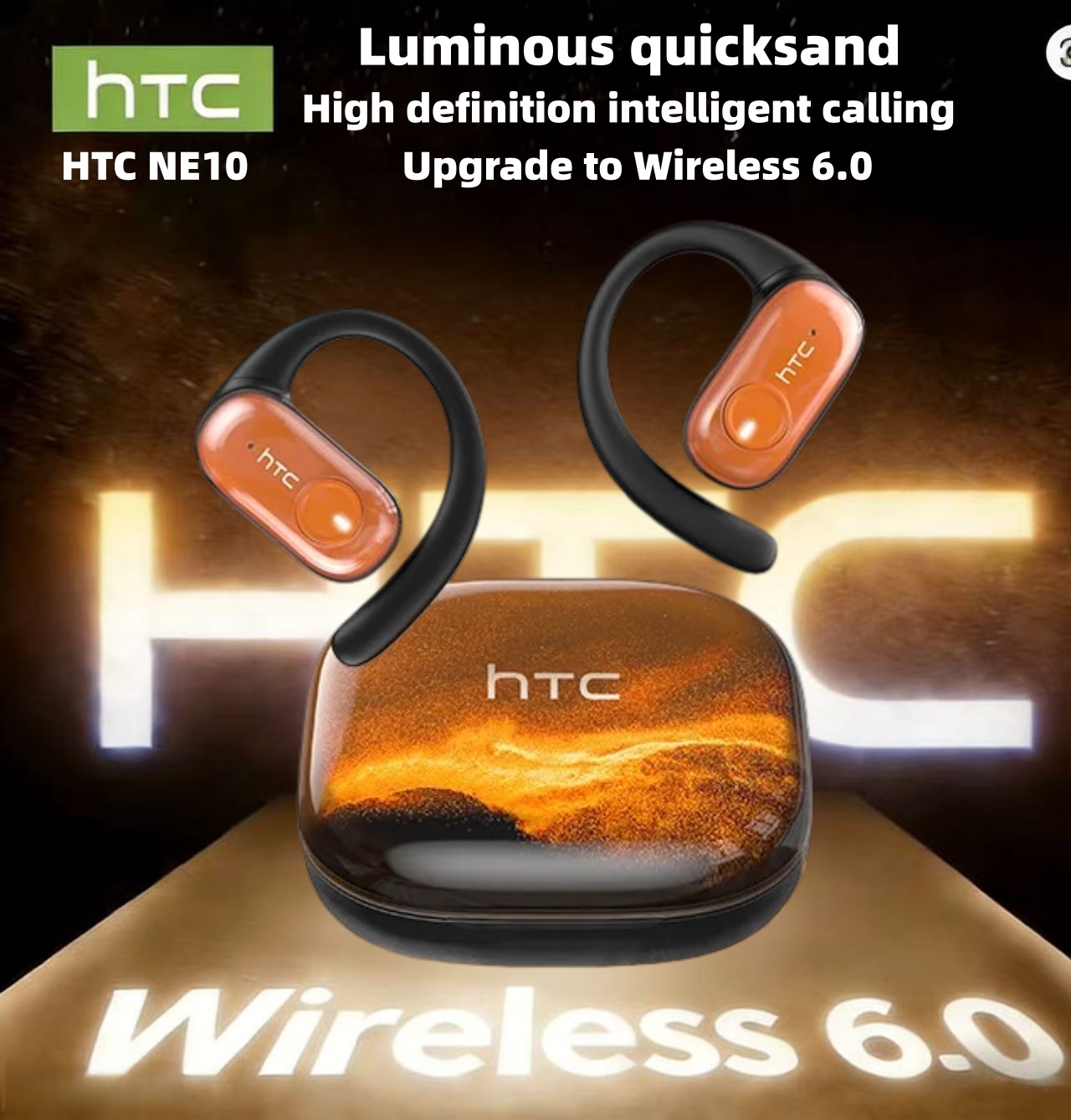 Pc Gaming Apple - سماعات رأس لاسلكية HTC NE10 مع