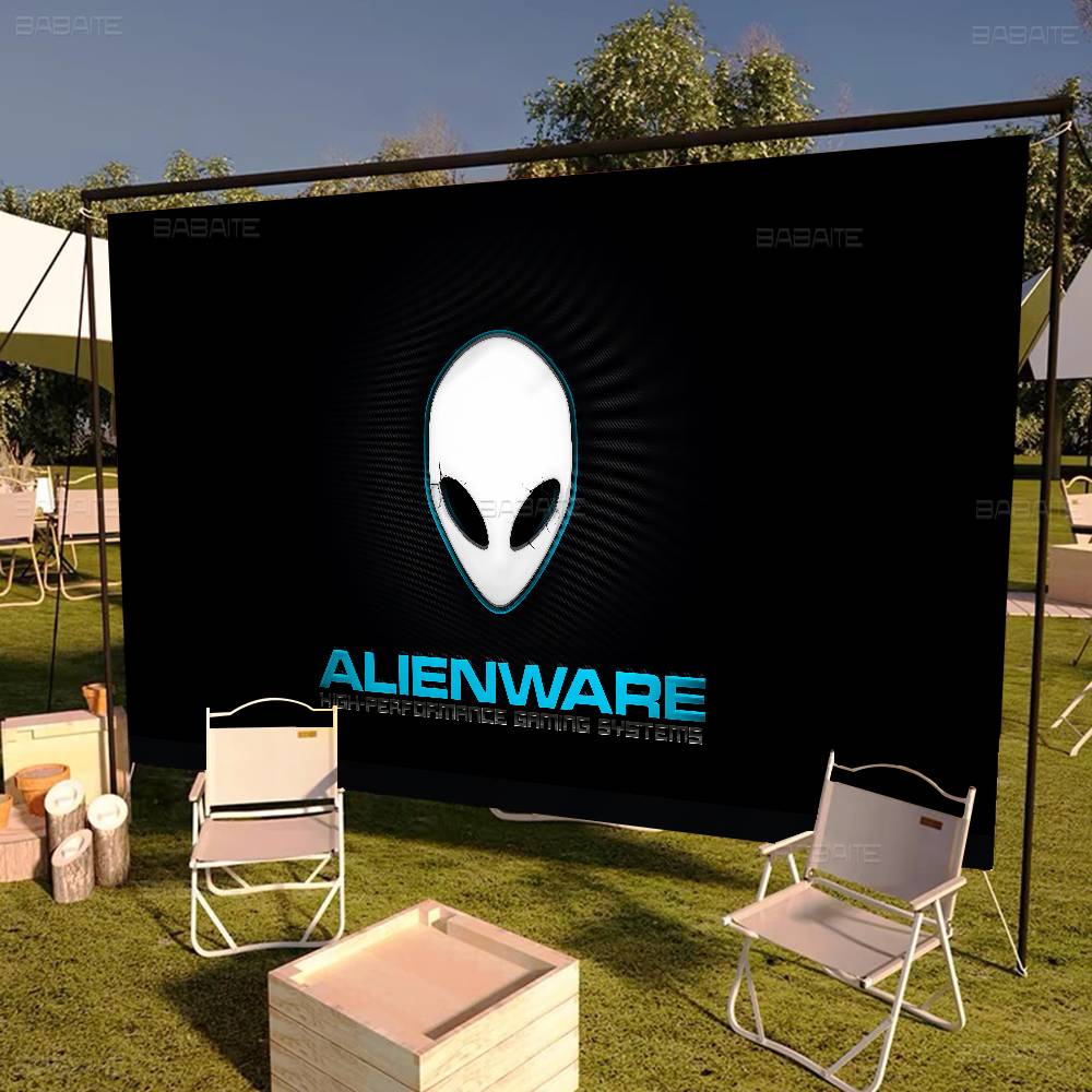 Pc Gaming Dell Alienware - علم معلق بتصميم إبداعي لألعاب الكمبيوتر