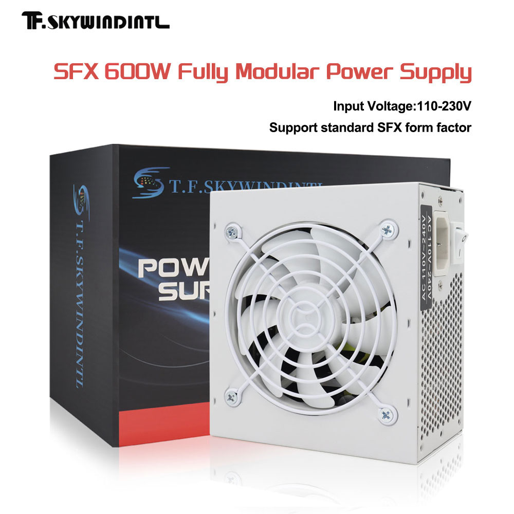 T.F.SKYWINDINTL SFX 600W مصدر  - مراجعة Pc Gaming Watt وسعره