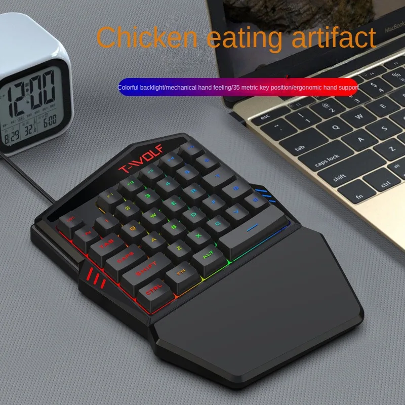 طقم لوحة مفاتيح بيد واحدة ، لع - مراجعة Pc Gaming Set وسعره
