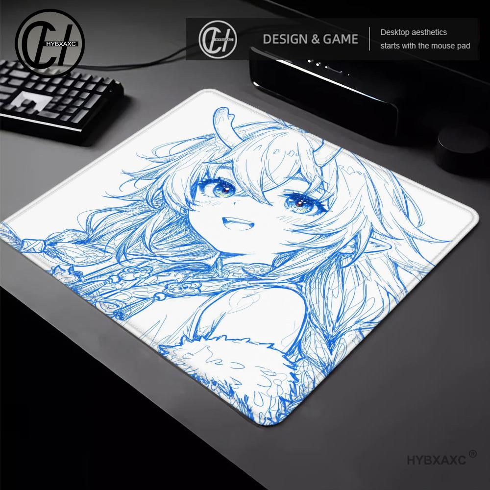 لوحة ماوس بتصميم فني أزرق من س - مراجعة Pc Gaming Drawing وسعره