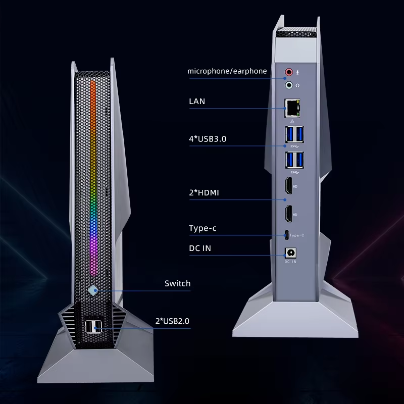 كمبيوتر ألعاب صغير Topton F10  - مراجعة Pc Gaming Core I7 وسعره