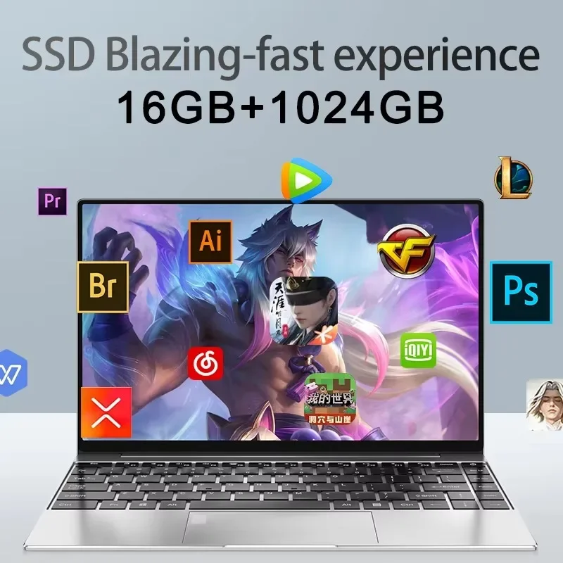 جهاز كمبيوتر محمول جديد 14.1 ب - مراجعة Pc Gaming Core I7 وسعره