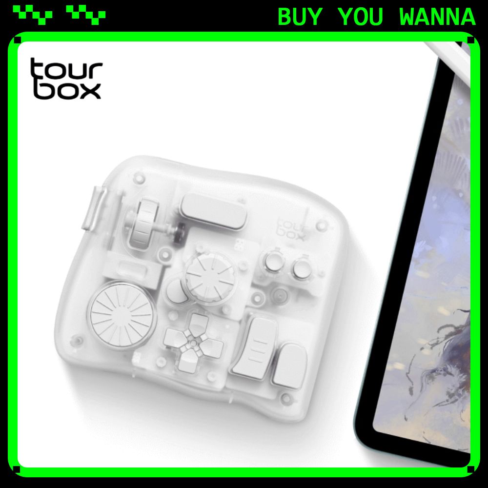 لوحة مفاتيح جديدة من TourBox E - مراجعة Pc Gaming Drawing وسعره