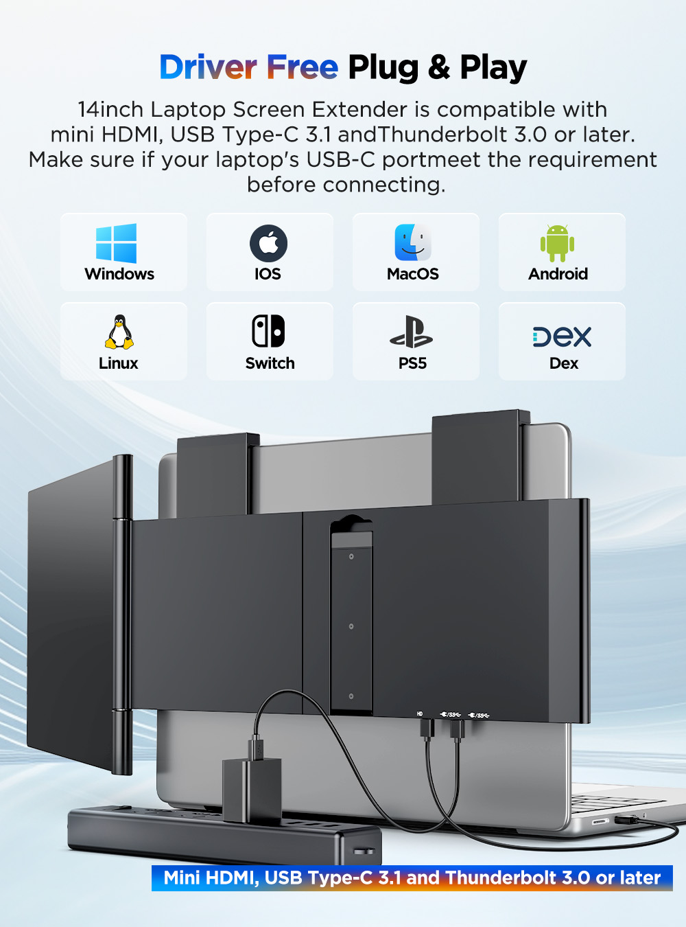 شاشة محمولة قابلة للطي من UPER - مراجعة Pc Gaming Y Monitor وسعره