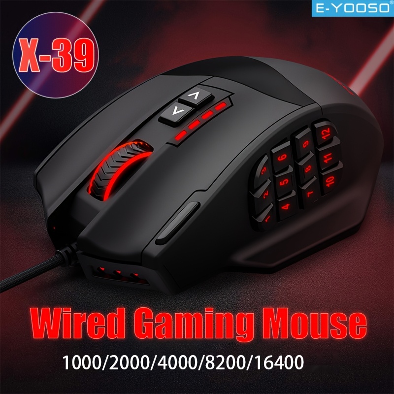 ماوس ألعاب سلكي E-YOOSO RGB شك - مراجعة Mouse Bungee Holder وسعره