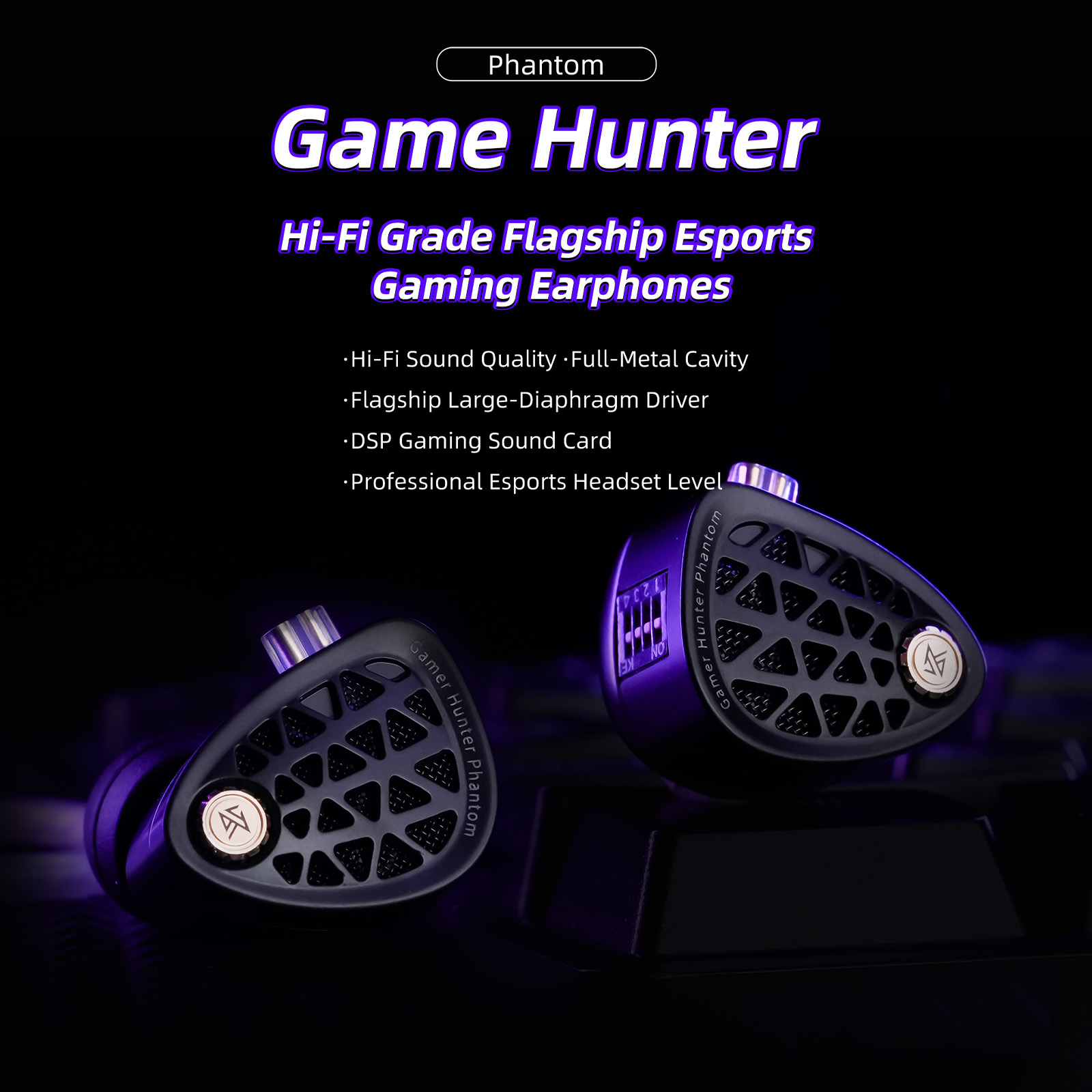 سماعات أذن KZ Phantom HiFi عال - مراجعة Pc Gaming Earphones وسعره