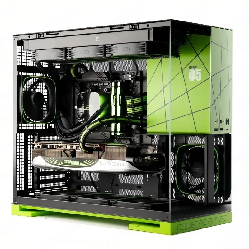 كمبيوتر مكتبي للألعاب مع معالج - مراجعة Pc Gaming I9 Rtx 5090 وسعره