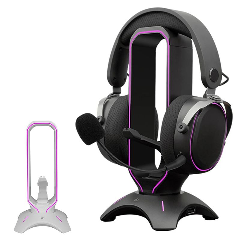 حامل سماعات الألعاب B27B RGB م - مراجعة Mouse Bungee Holder وسعره