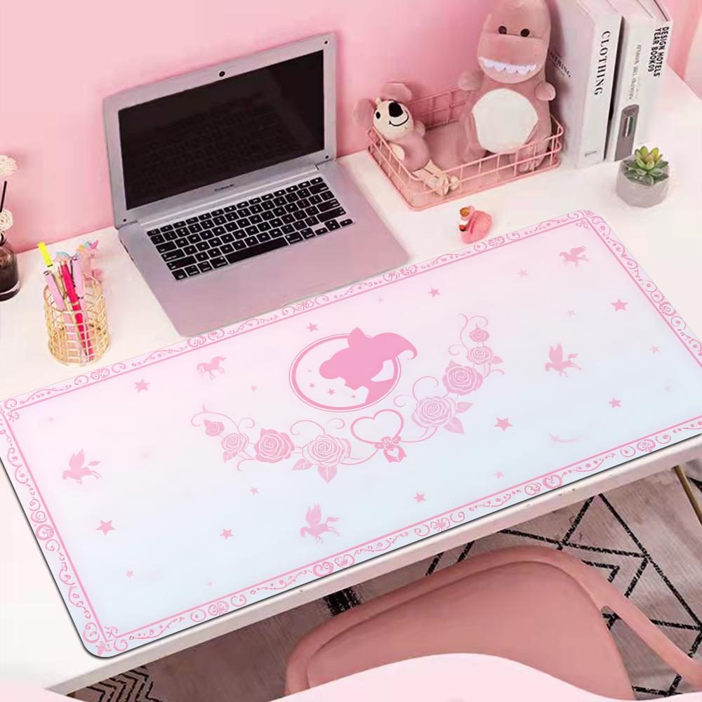 لوحة ماوس كبيرة بتصميم فتيات ا - مراجعة Pc Gaming Pink وسعره