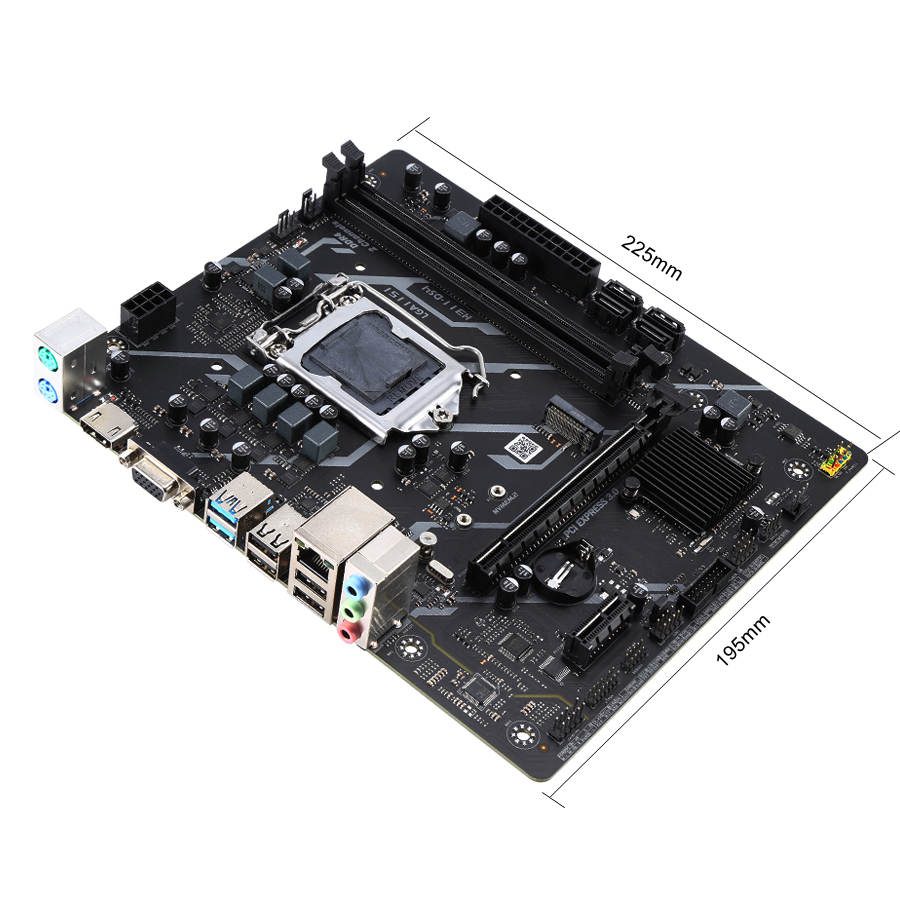 لوحة أم KLLISRE H310 H311-DS4  - مراجعة Pc Gaming Core I7 وسعره