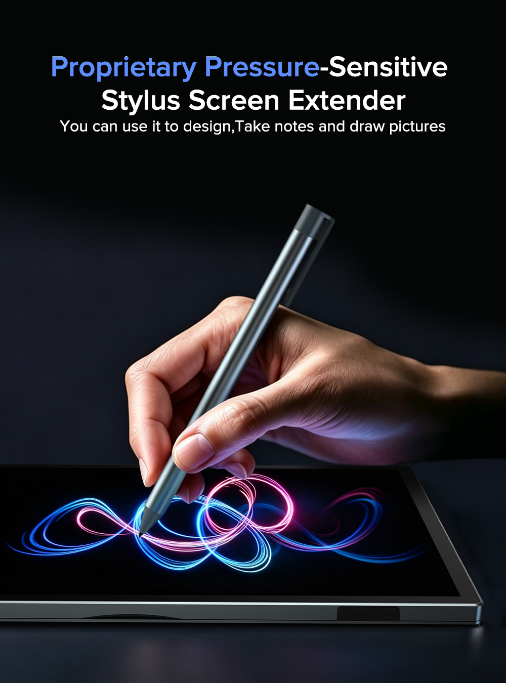 شاشة UPERFECT Touch المحمولة م - مراجعة Pc Gaming Y Monitor وسعره