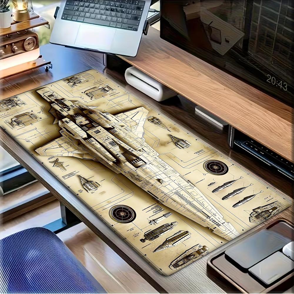 لوحة ماوس كبيرة جداً XXL للألع - مراجعة Pc Gaming Drawing وسعره