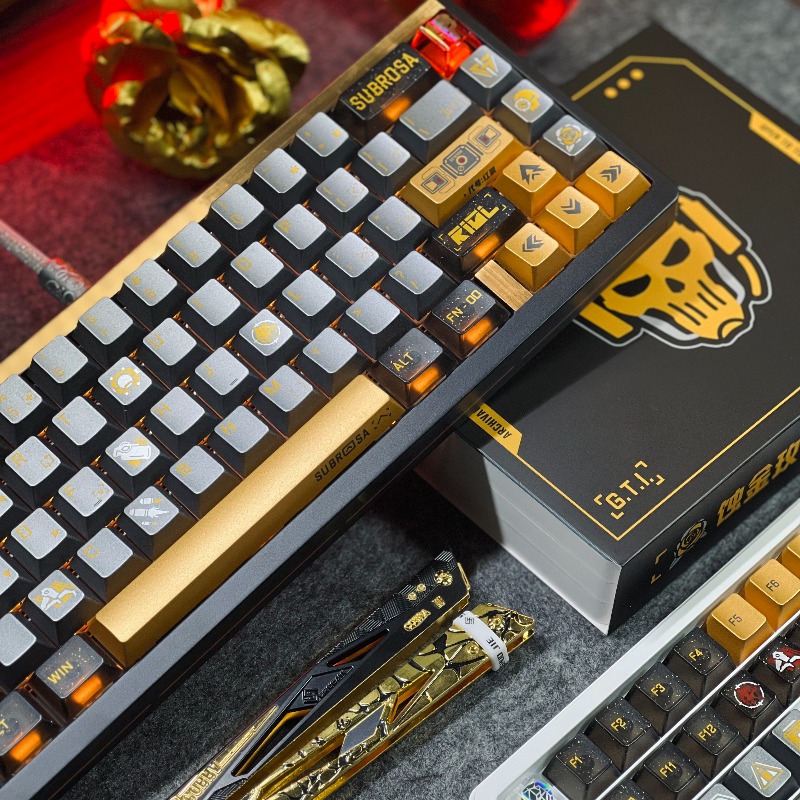 مجموعة أغطية مفاتيح ذات طابع G - مراجعة Pc Gaming Set وسعره