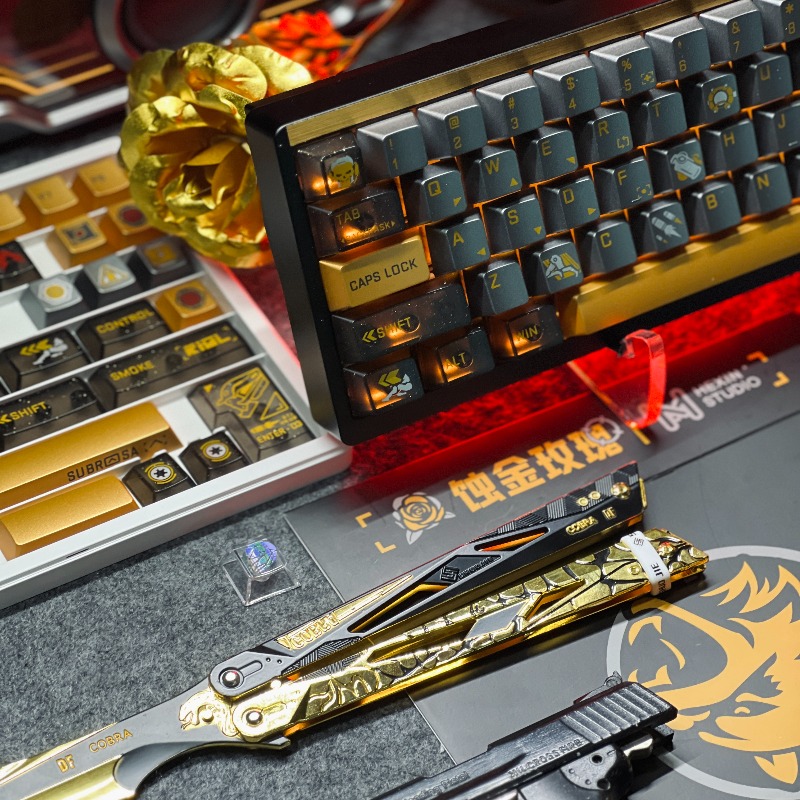 مجموعة أغطية مفاتيح ذات طابع G - مراجعة Pc Gaming Set وسعره