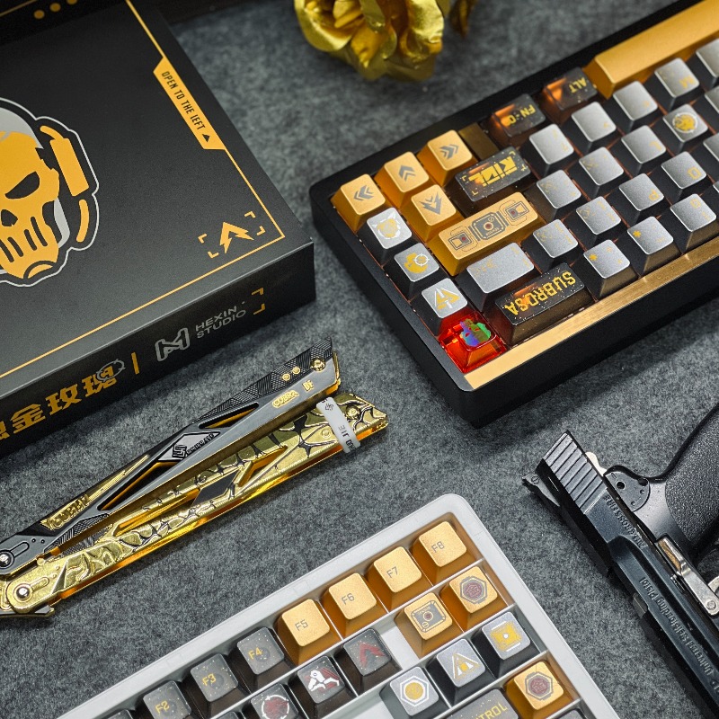 مجموعة أغطية مفاتيح ذات طابع G - مراجعة Pc Gaming Set وسعره