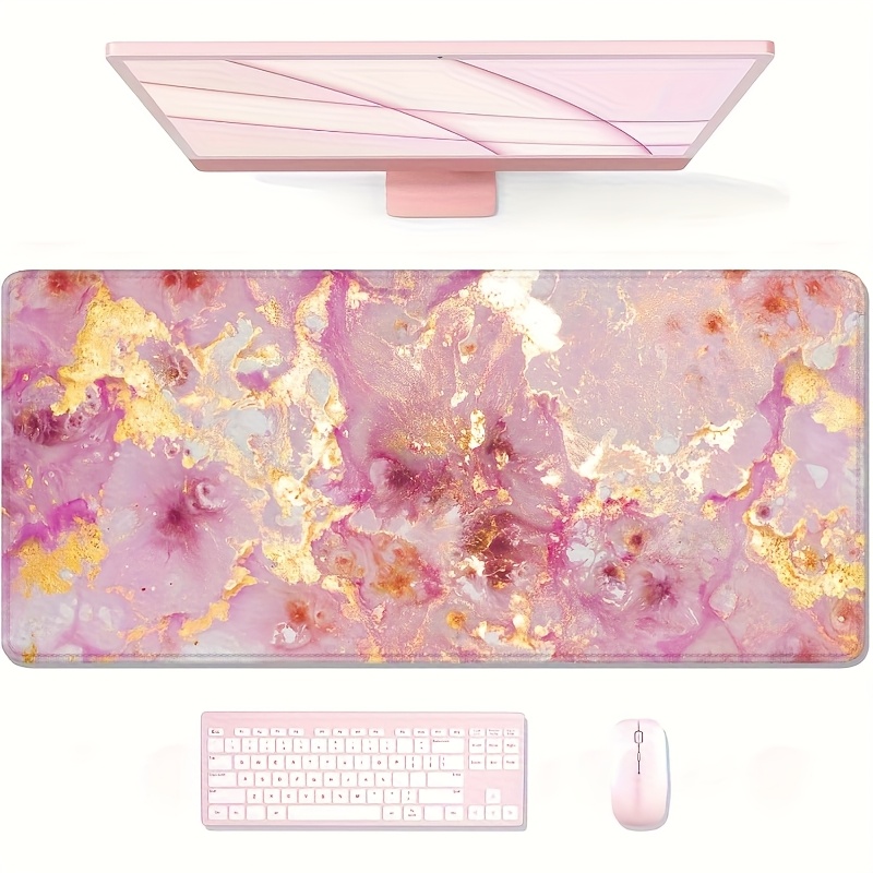 لوحة ماوس ألعاب مطاطية كبيرة م - مراجعة Pc Gaming Pink وسعره