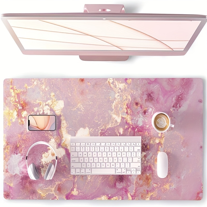 لوحة ماوس ألعاب مطاطية كبيرة م - مراجعة Pc Gaming Pink وسعره