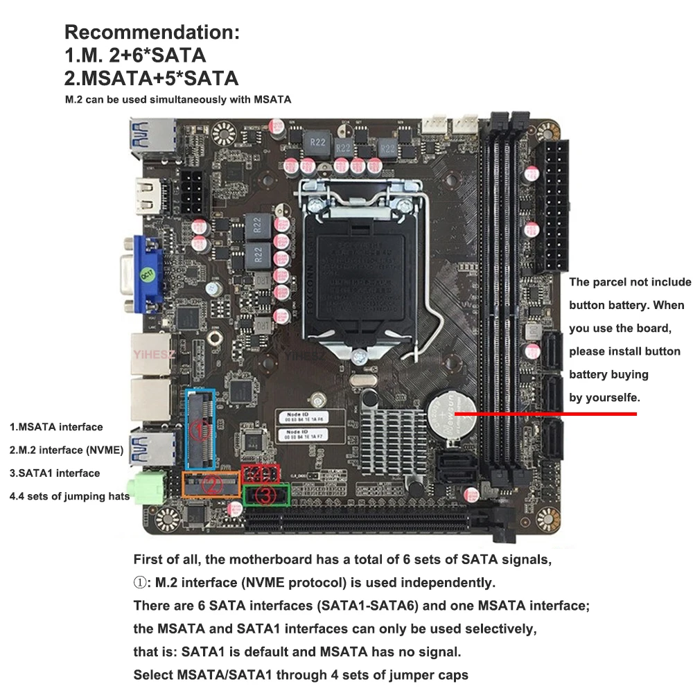 لوحة أم B365 Mini-ITX مع مقبس  - مراجعة Pc Gaming Core I7 وسعره