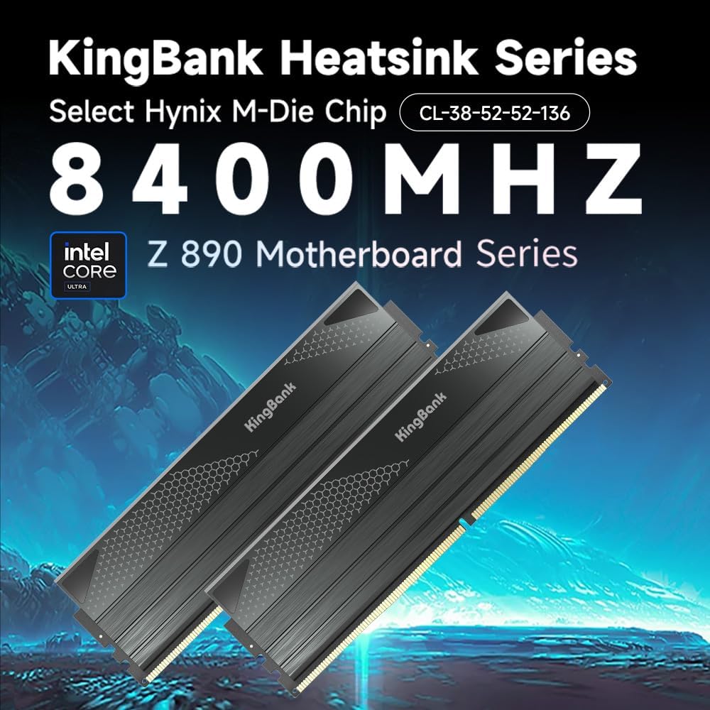 ذاكرة كينج بانك DDR5 KFXB سعة  - مراجعة Pc Gaming Set وسعره