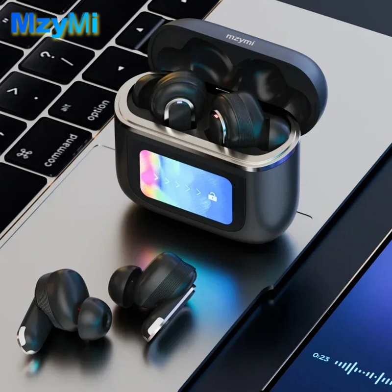 MZYMI Design ANC + ENC TWS V8  - مراجعة Pc Gaming Apple وسعره