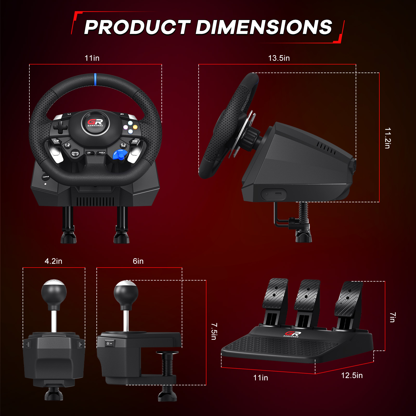 عجلة قيادة ألعاب F127 لـ PS5/P - مراجعة Pc Gaming Set وسعره