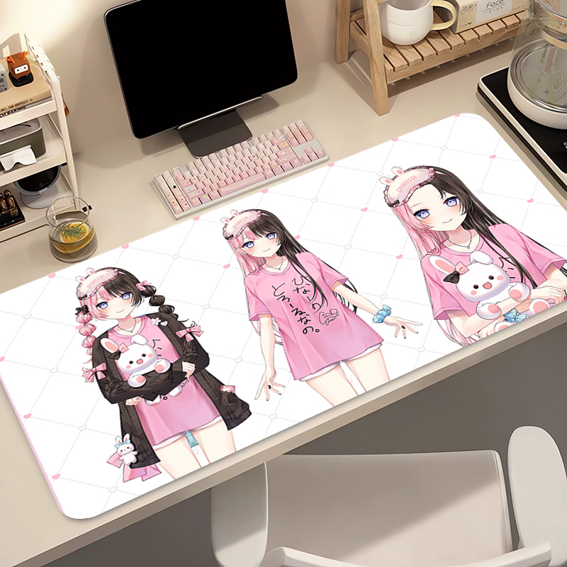 لوحة ماوس للألعاب VSPO Hinano  - مراجعة Pc Gaming Pink وسعره
