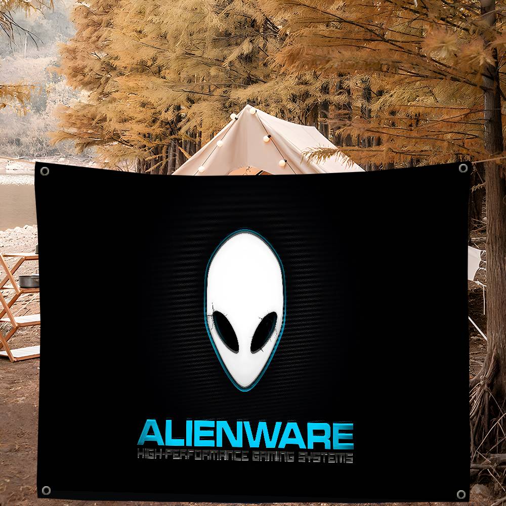 علم معلق بتصميم إبداعي لألعاب  - مراجعة Pc Gaming Dell Alienware وسعره