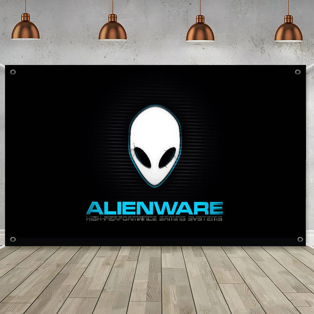 علم معلق بتصميم إبداعي لألعاب  - مراجعة Pc Gaming Dell Alienware وسعره