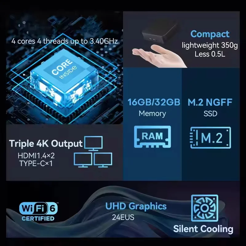 كمبيوتر مصغر جديد يعمل بنظام و - مراجعة Pc Gaming Ram 32Gb وسعره