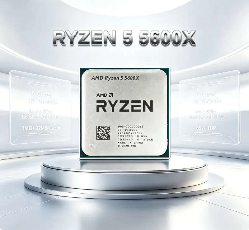 معالج AMD Ryzen 5 5600X جديد ب - مراجعة Amd Cpu Ryzen 5 وسعره