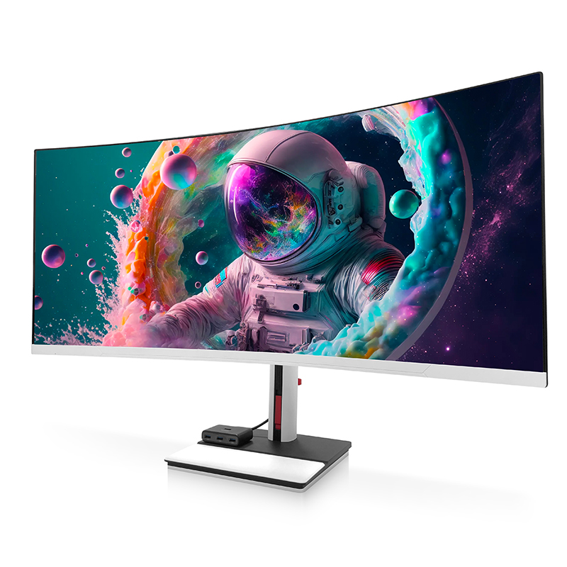كمبيوتر مكتبي بشاشة منحنية 34  - مراجعة Pc Gaming Core I7 وسعره