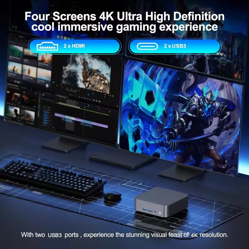 كمبيوتر محمول صغير إنتل N150 ط - مراجعة Pc Gaming Ram 32Gb وسعره